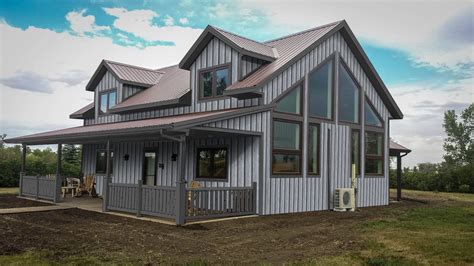 dark grey metal house|grey metal roof interior.